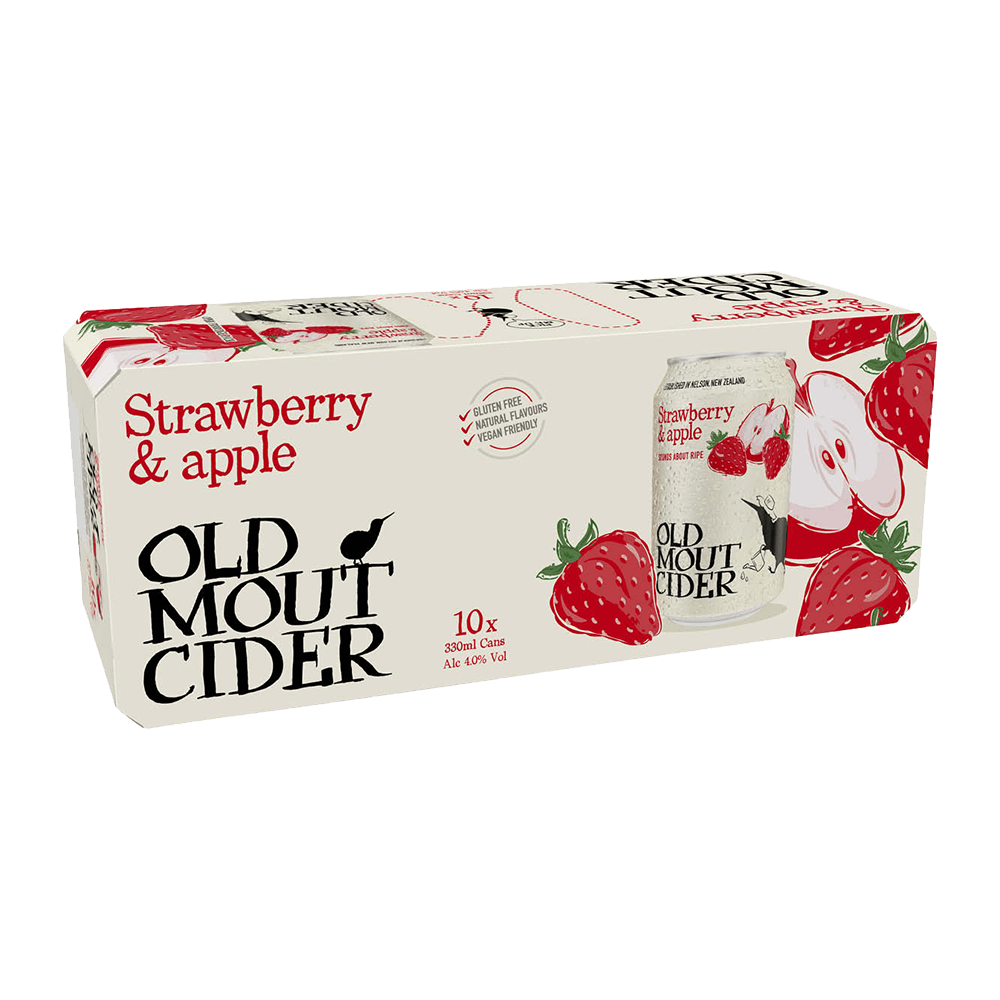 Old Mout Strawberry & Apple 10x330ml