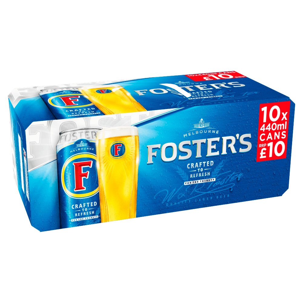 Foster’s Lager 4x568ml Bargain Booze
