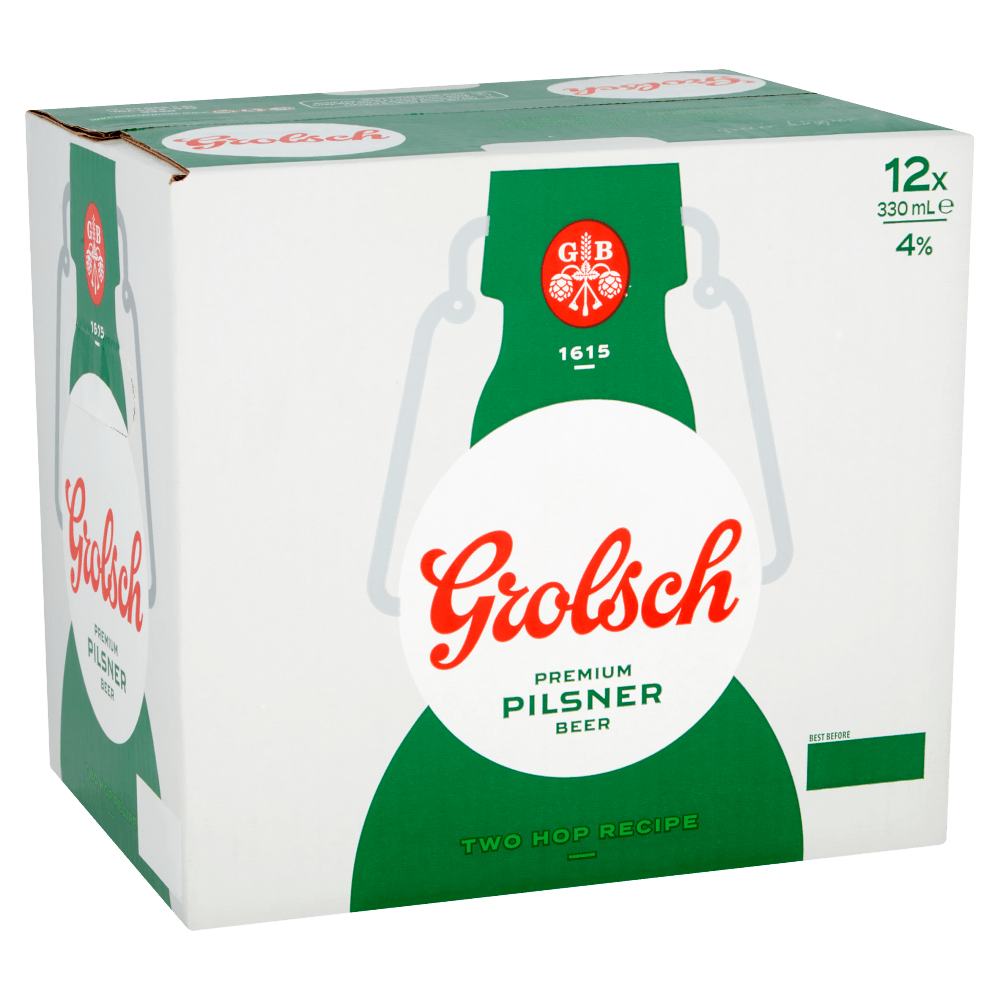 Grolsch Lager 12x330ml