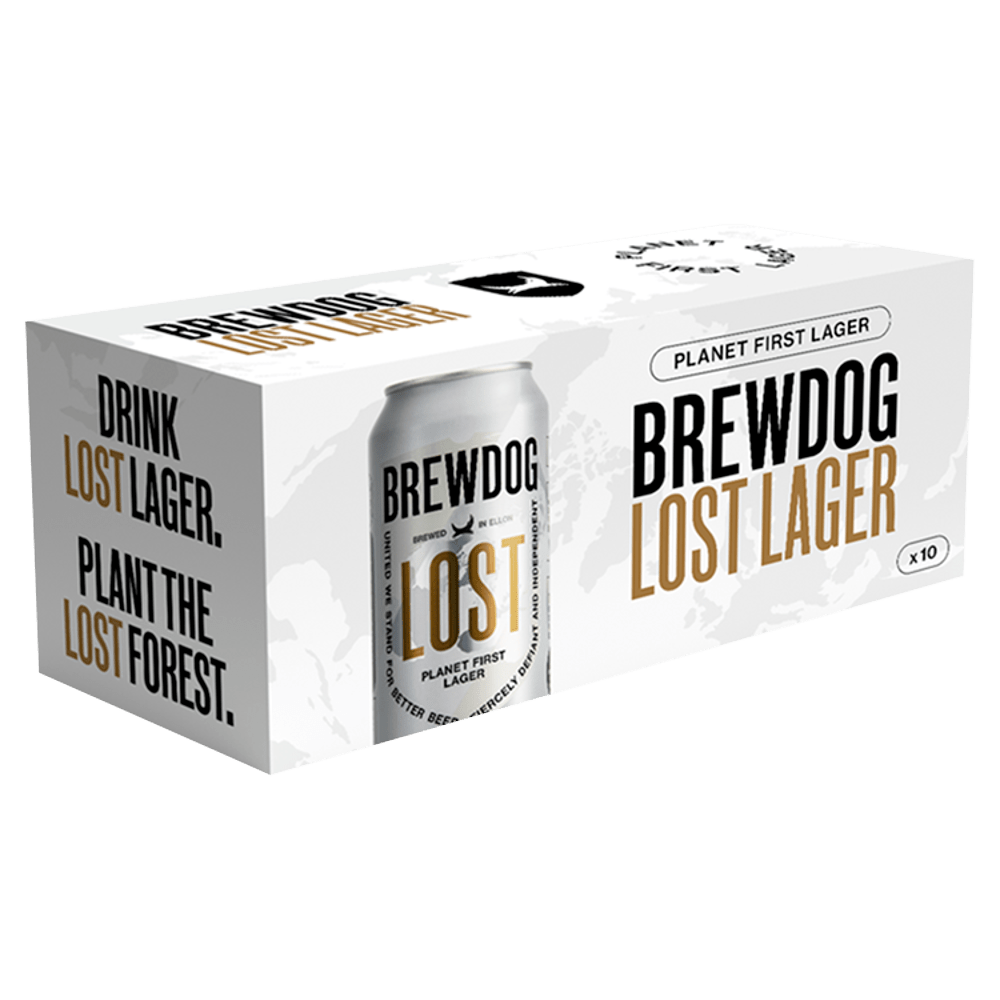 Brewdog Lost Lager 10x440ml Bargain Booze