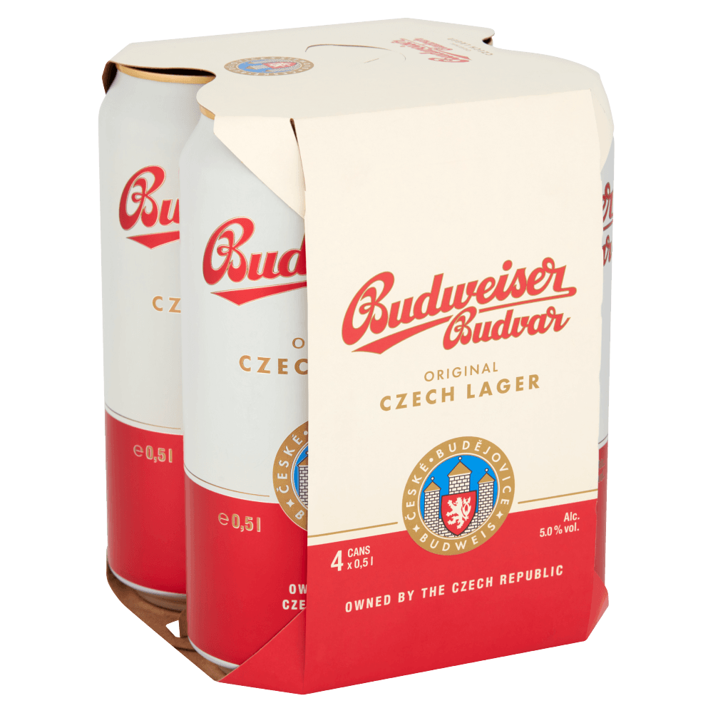 Budvar 4x500ml