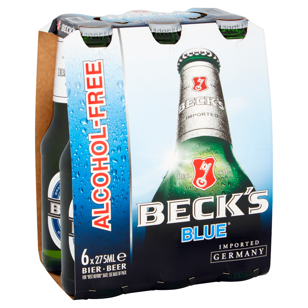 Beck s Blue 6x275ml Bargain Booze Beck s Blue 6x275ml Bargain Booze