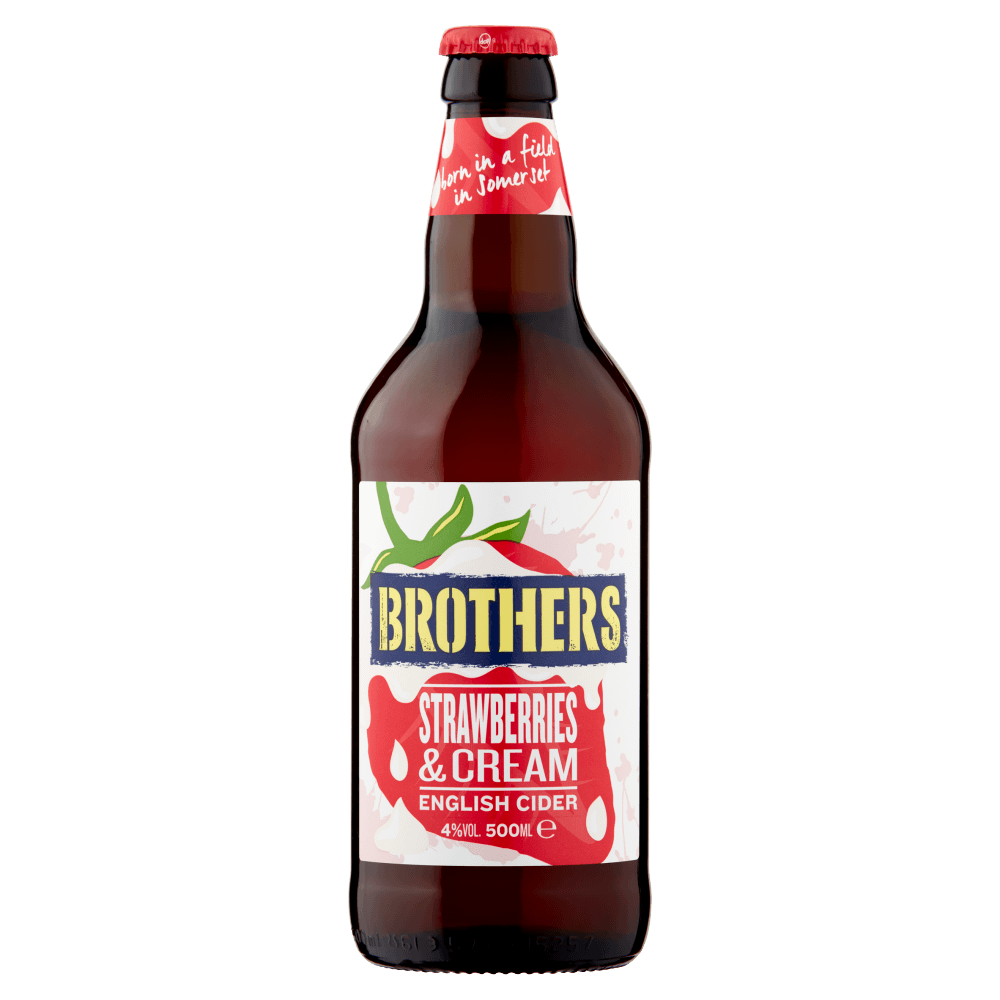 Brothers Strawberry & Cream 500ml