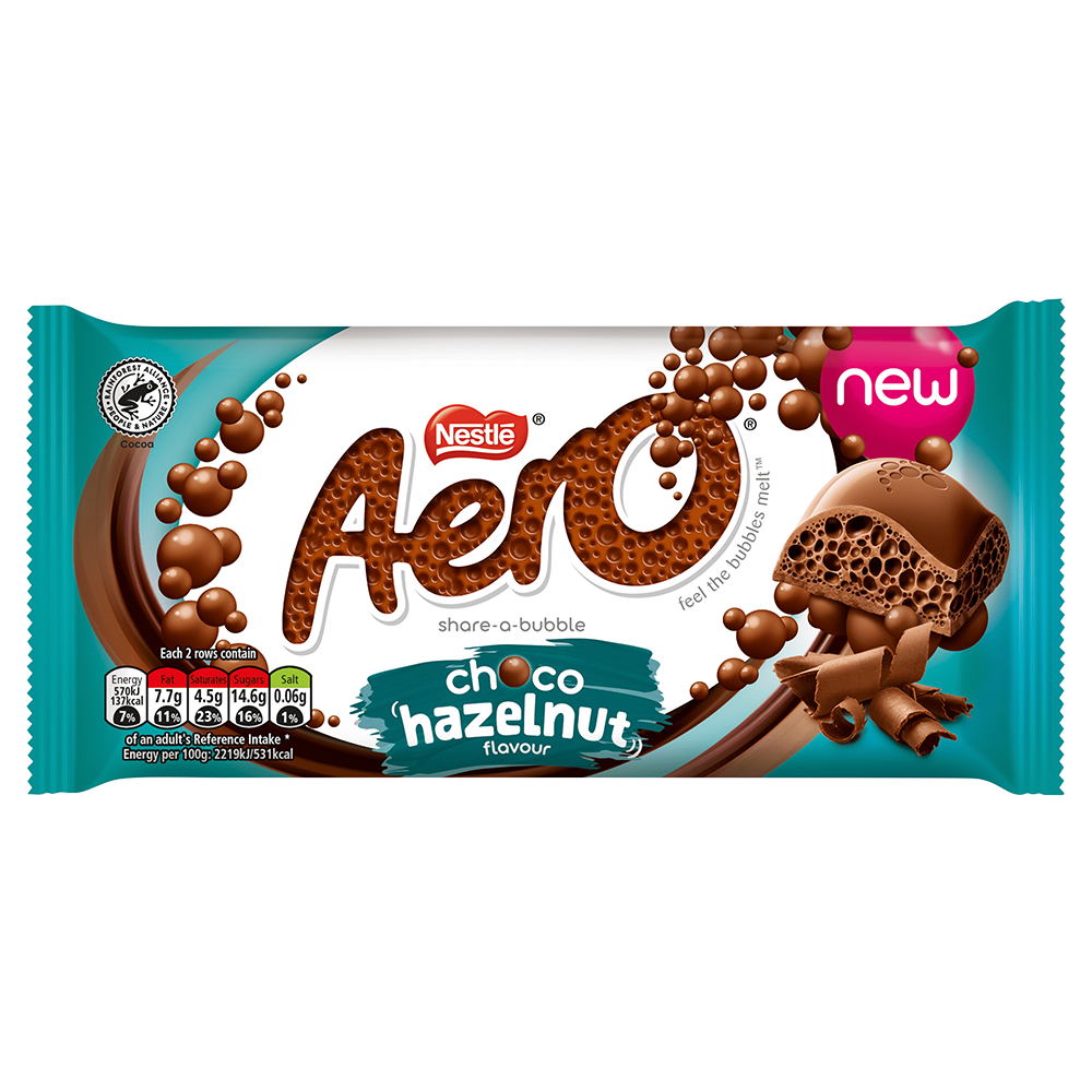 Aero Choco Hazelnut  Block 90g