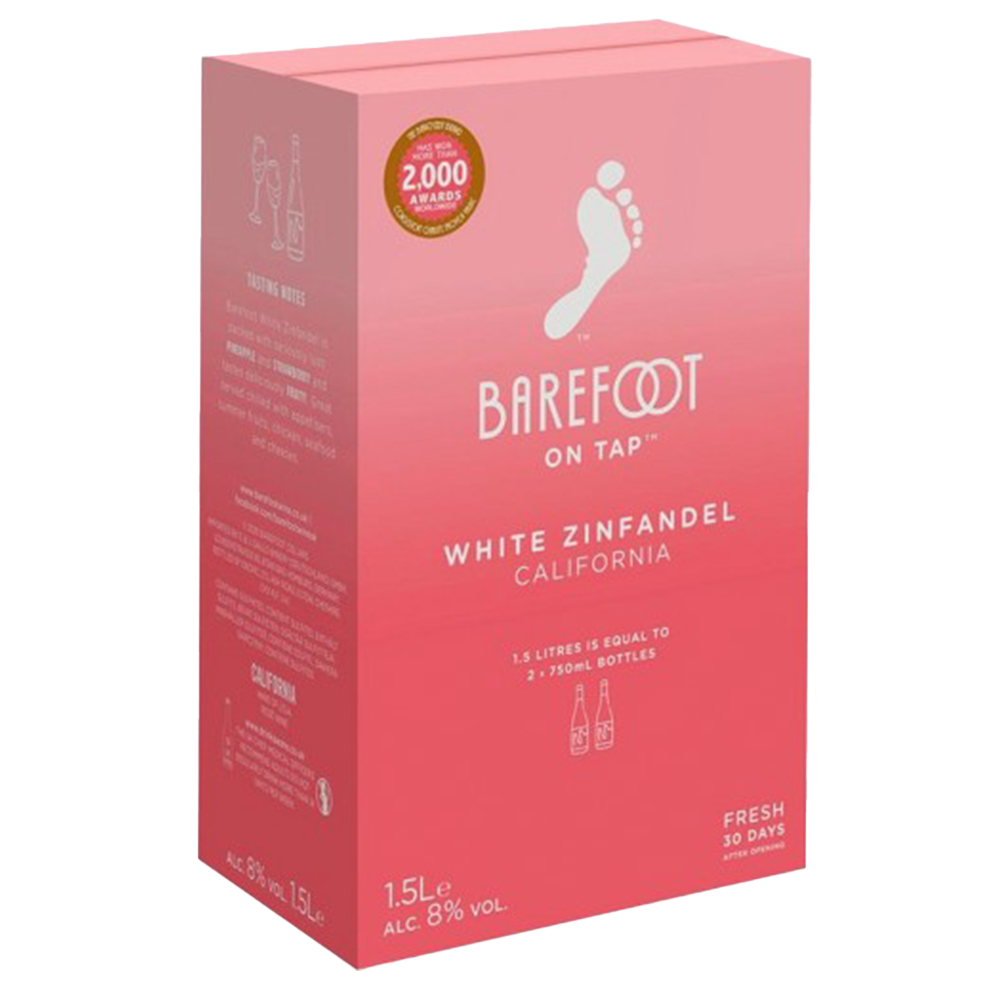Barefoot White Zinfandel 1.5l