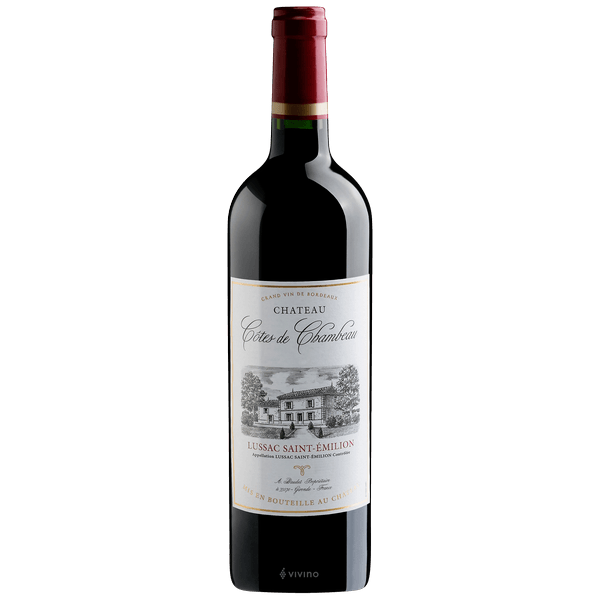 Château Côtes de Chambeau, Lussac Saint-Emilion  75cl