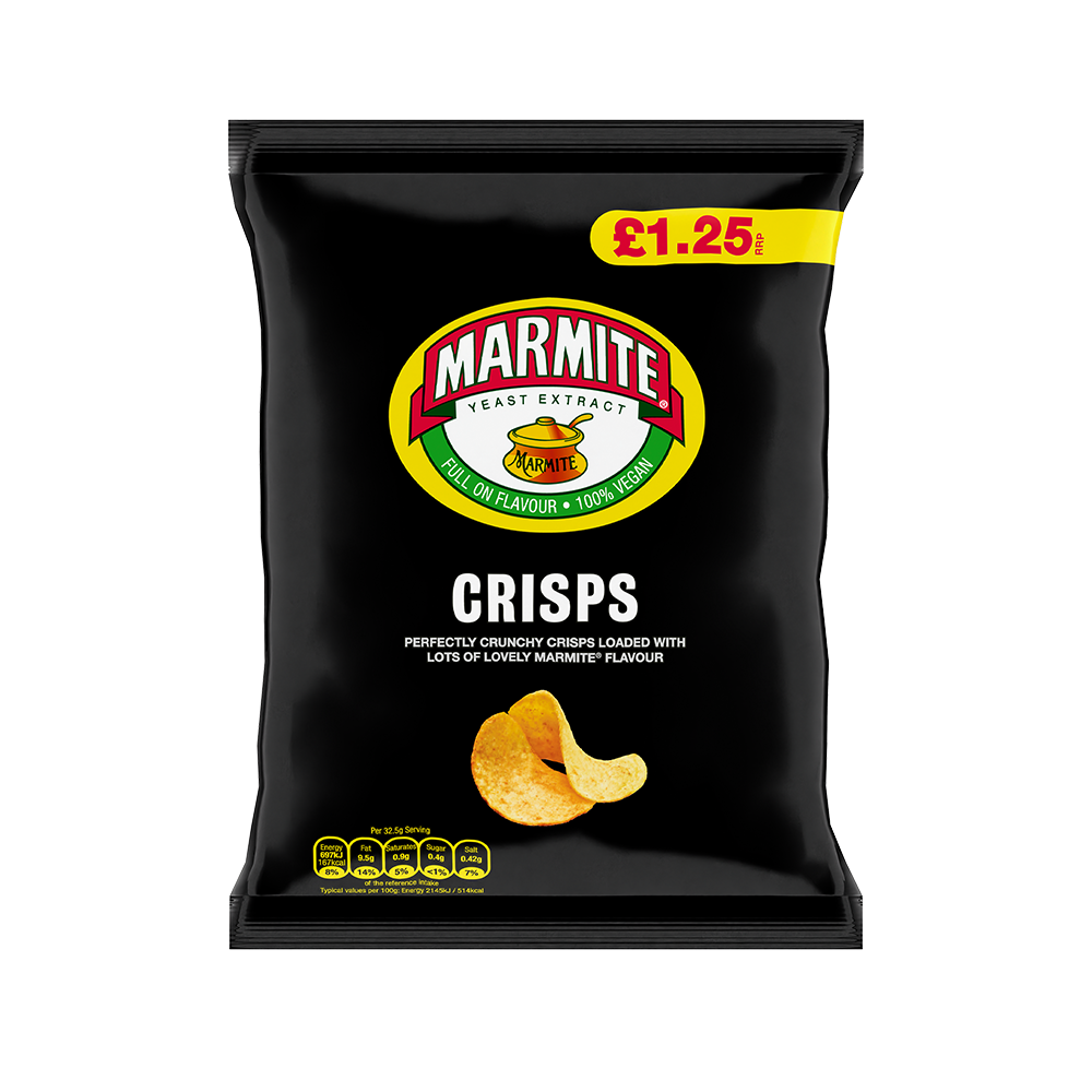 Marmite Crisps 65g PMP £1.25