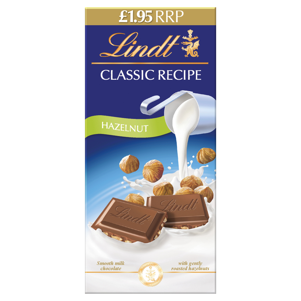 Lindt Milk Hazelnut 100g Bargain Booze