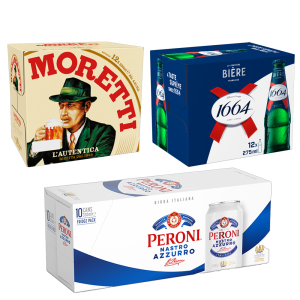 Larger Beer, Lager & Cider Packs