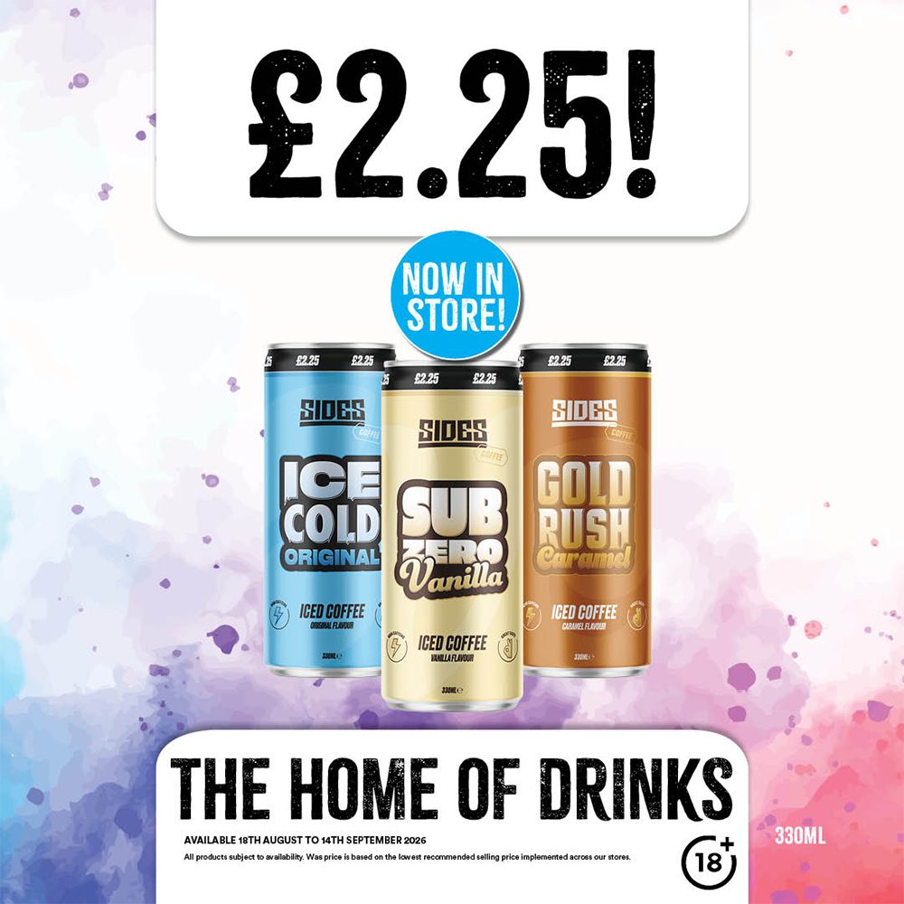 Sides Coffees Cans 330ml 
