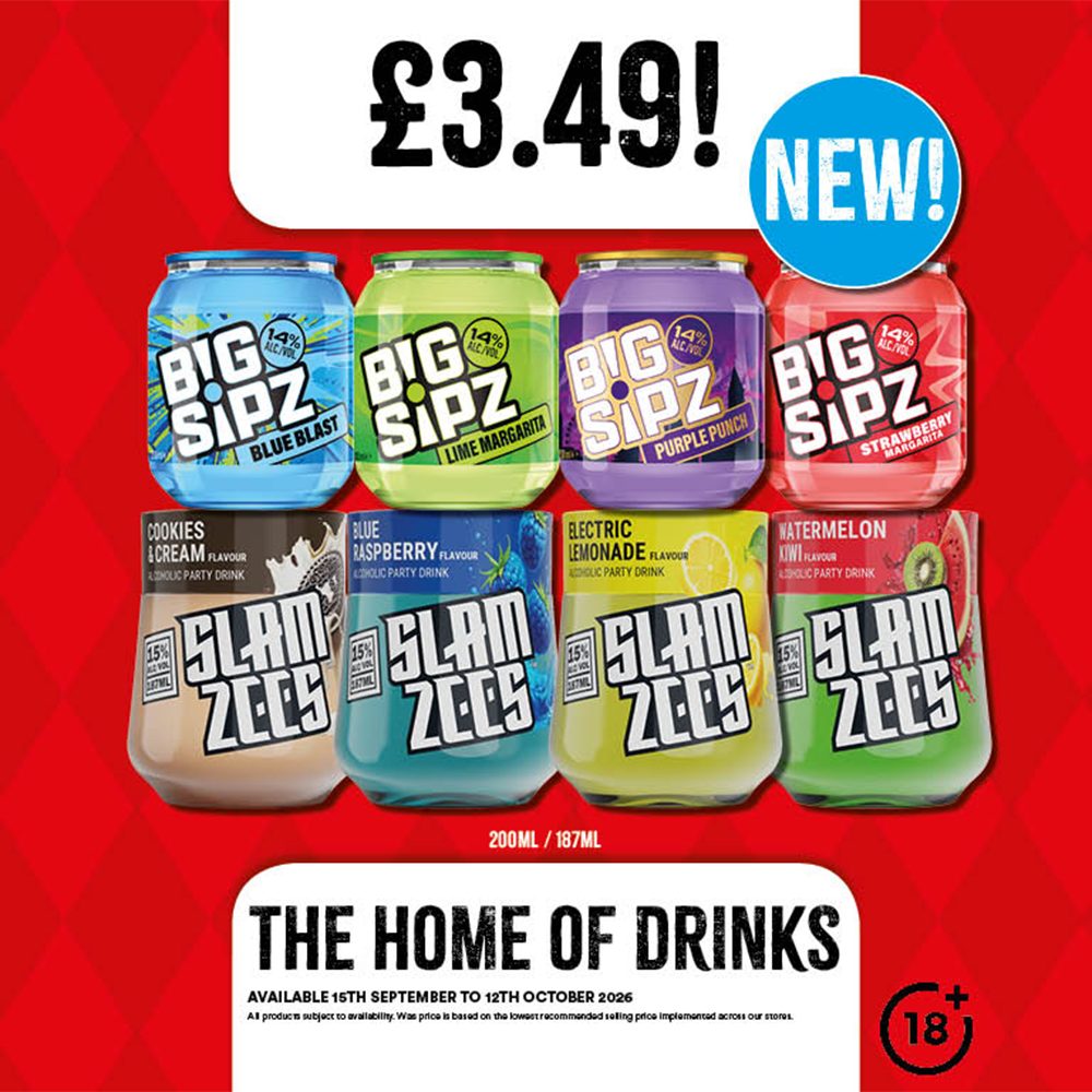 New In Store - £3.49 Each